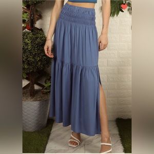 Long Boho Maxi Skirt